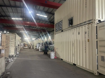 Контейнерний пластівець льодовики для виготовлення снігу